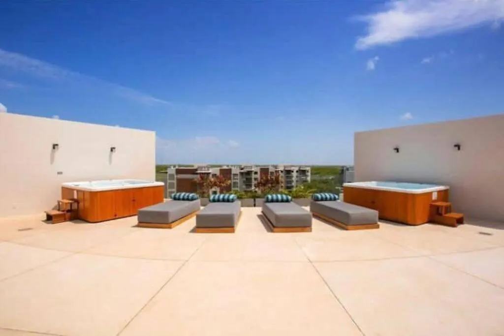 Apartmán Penthouse. Koba, Playa Del Carmen Mexiko